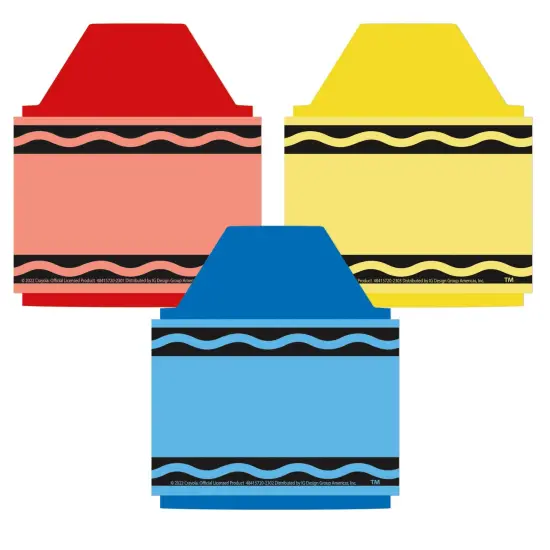 Crayola&reg; Crayons Paper Cut-Outs, Pack of 36 {1}