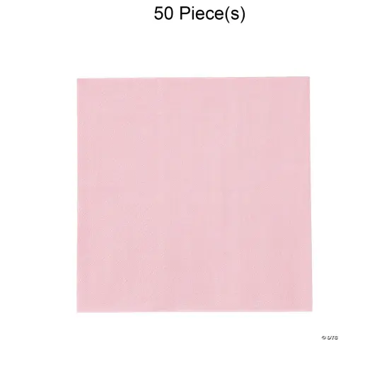 Solid Color Luncheon Napkins Bulk 50 Pc Candy Pink {1}
