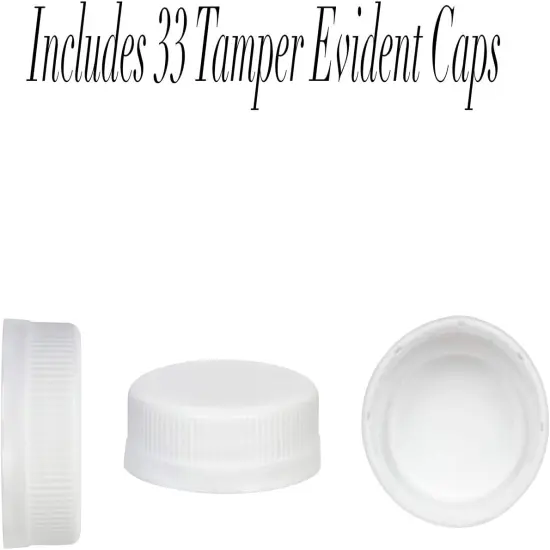 16 Oz Empty Plastic Juice Bottles with Tamper Evident Caps {3}