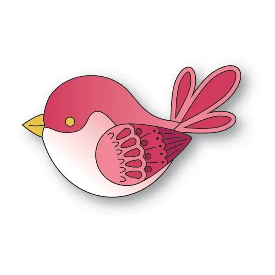 Poppystamps Dies-Nordic Bold Bird {2}