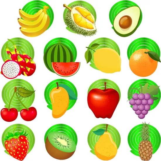 30pcs Tutti Frutti Hanging Swirls Decorations Summer Fruit Party Ceiling Streamer for Fruit Theme Party Supplies Birthday Baby Shower Favor Spiral Ornaments {2}