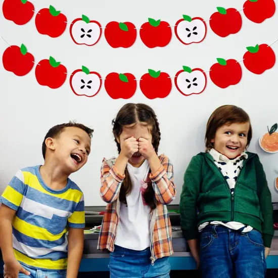 2Pcs 8.2Ft Back to School Felt Banner {2}