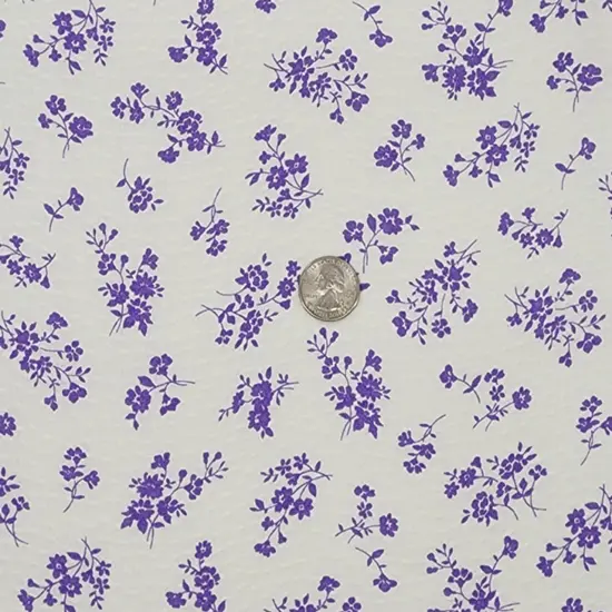 1 Yard Soft Rayon Jacquard Dobby Dot Fabric Off White and Purple For Fashion Wear Width: 53/54&rdquo; {3}