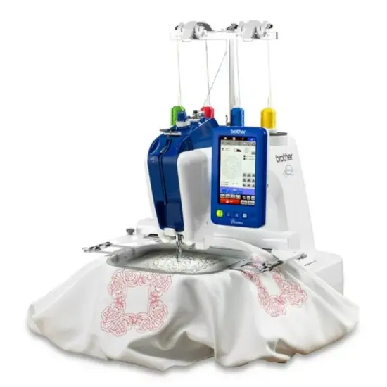 Brother PRS100 Single-Needle Embroidery Machine {4}