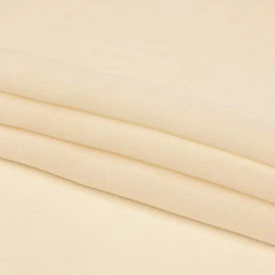 1 Yard Bone Silk Lightweight 4-Ply Crepe Fabric, 33 Inches Width {4}