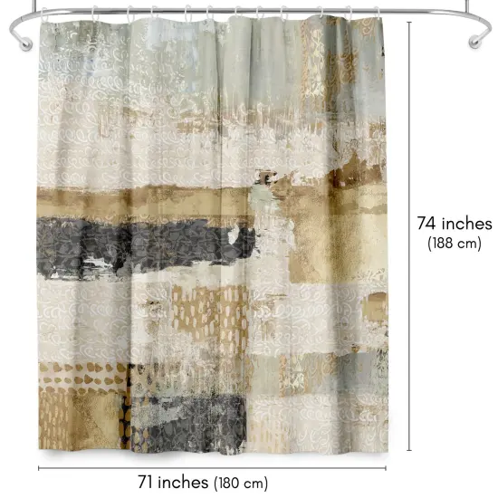 Americanflat 71" x 74" Shower Curtain, Bare II by PI Creative Art {2}