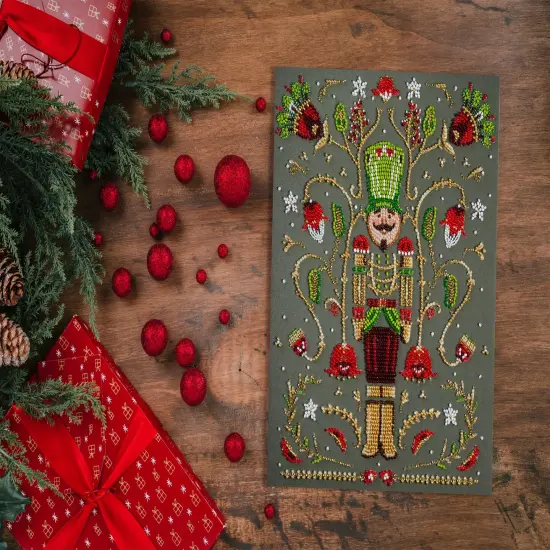 Bead Embroidery Kit - Hero of the Christmas Night {3}