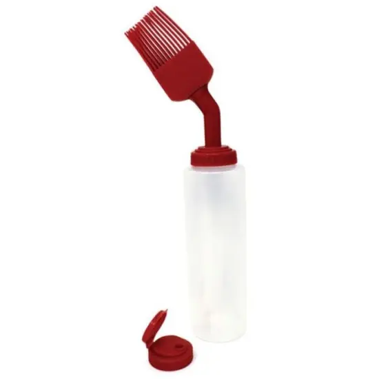 Norpro Large Capacity Silicone BBQ Basting Brush and Squeeze Bottle {1}