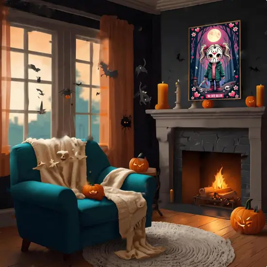 6 Packs Halloween Diamond Painting Kits,12x16 inch {5}