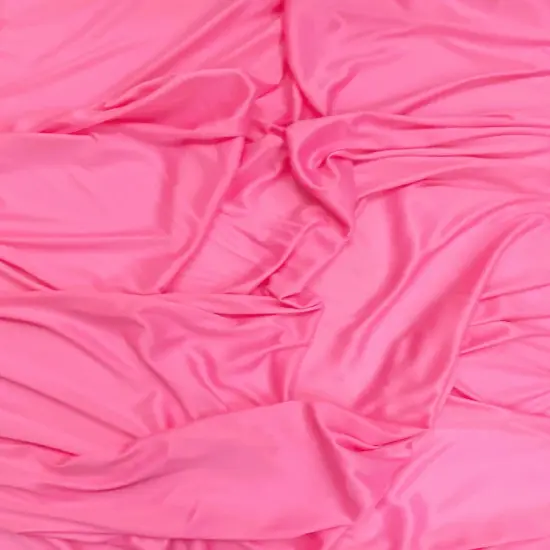1 Yard Candy Pink Matte Stretch Lining Fabric For Dresses Dancewear Sewing Projects 60 Inches Wide {2}