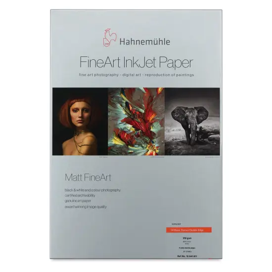 Hahnemuhle William Turner Inkjet Paper - 13" x 19", Deckle Edge, 25 Sheets {1}