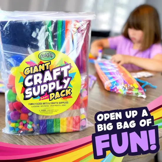 Arts and Crafts Supplies Kit for Kids {2}