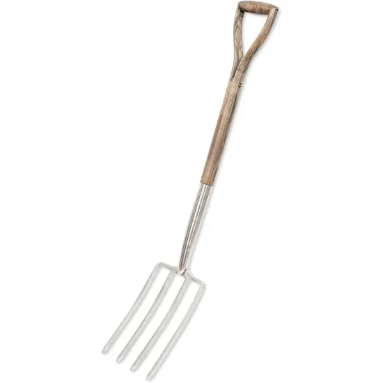 Spear & Jackson Traditional Stainless Steel Digging Fork, Heavy Duty Durable Stainless Steel Garden Tool, Ideal for Digging, Aerating, and Turning Soil {6}