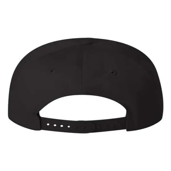 Valucap&reg; Five Panel Twill Cap Black {2}