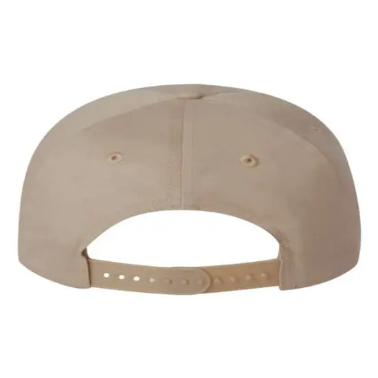 Valucap&reg; Five Panel Twill Cap Classic Comfortable Fit White {8}