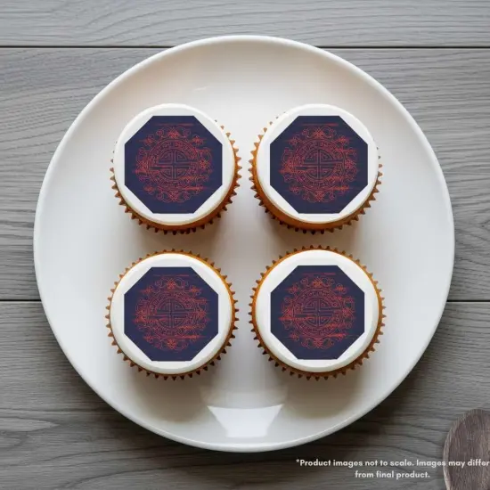 Miraculous: Tales of Ladybug & Cat Noir - Master Fu Symbol Edible Cake Topper {5}