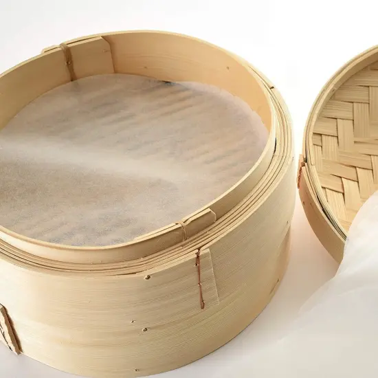 Norpro 9" Round Parchment Paper Cake Pizza Tart Baking Pan Liners - 25 Pack {7}