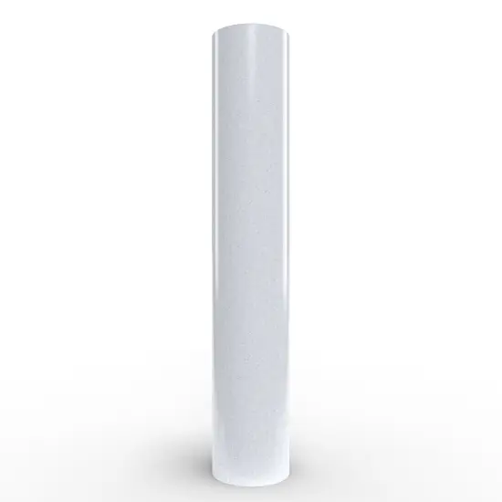 Siser&reg; Glitter Heat Transfer Vinyl, 11.8" x 60" White {1}