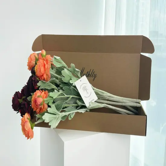 7pcs Silk Peonies Artificial Flowers {5}