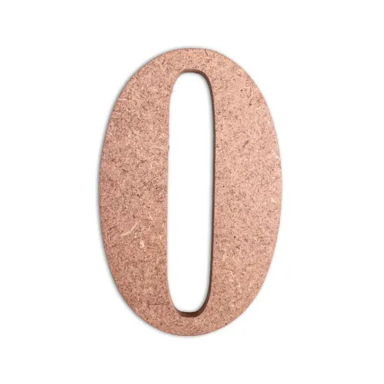 Little Birdie MDF Number 4" 1/Pkg-0 {2}