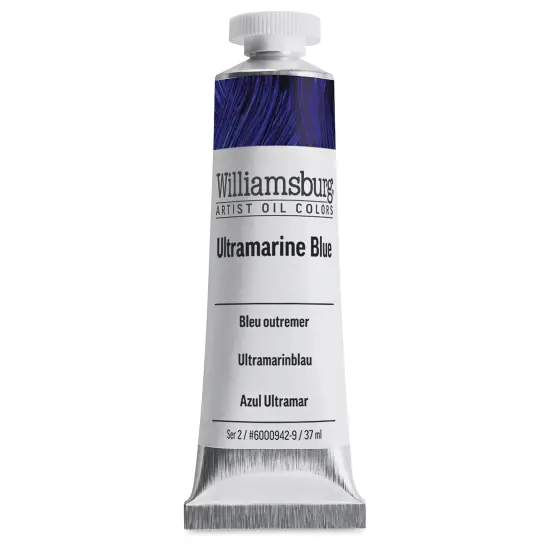 Williamsburg Handmade Oil Paint - Ultramarine Blue, 37 ml tube {2}
