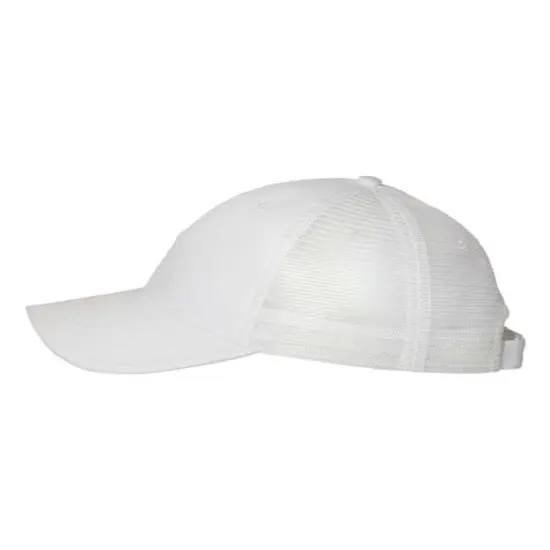 Valucap&reg; Sandwich Trucker Cap Stylish Comfortable Fit Khaki {7}