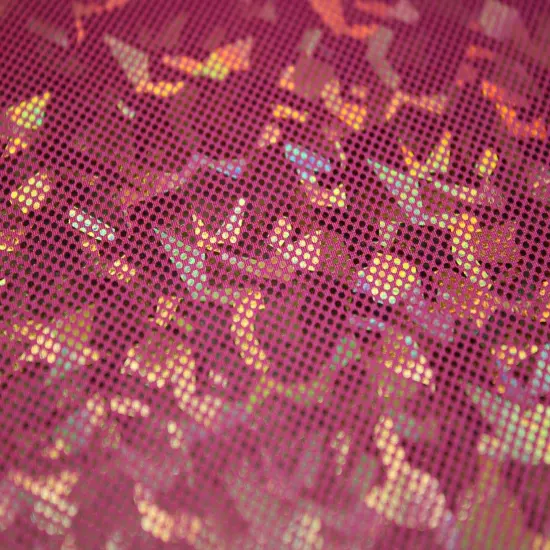 1 Yard Shattered Glass Spandex Fabric for Costumes Dancewear Leggings Activewear Projects (58"/60" )Inches Wide Orange-Coral {1}