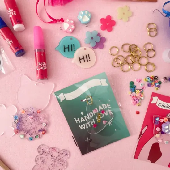 Kids Crafts DIY Pet Tags Craft Kit for Kids {4}