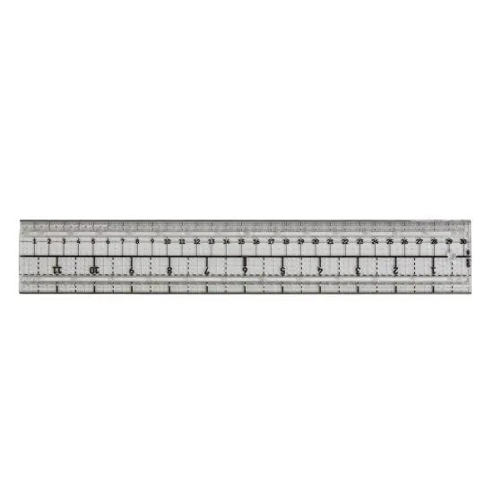 Tim Holtz Media Ruler-12"X2" {4}