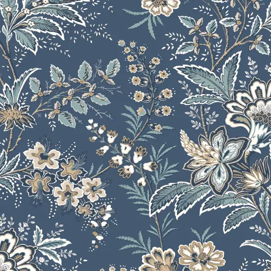 Laura Ashley Marlbrook Dusky Seaspray Wallpaper {2}