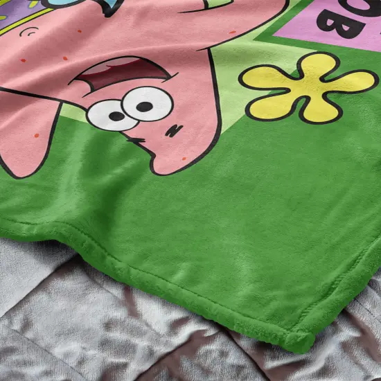 Nickelodeon Spongebob Squarepants Silk Touch Throw Blanket Adventures Of Sb {5}