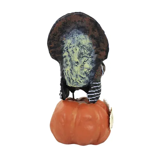 Dee Harvey 7.0 Inch Gobbler Greetings Thanksgiving Figurine , Lightweight Thanksgiving Decor Thanksgiving Turkey Brown {2}