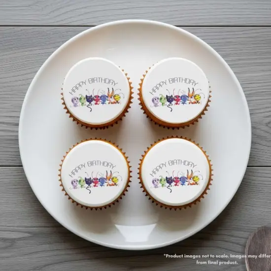 Miraculous: Tales of Ladybug & Cat Noir - Kwami Birthday Edible Cake Topper {5}