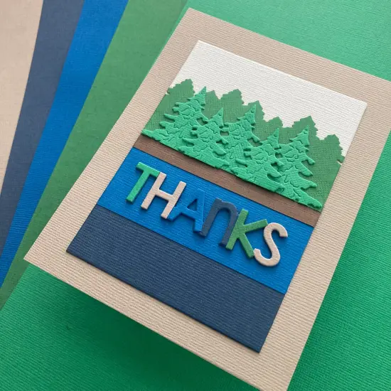 LUCKY CLOVER - Textured 12x12 Cardstock - Encore Paper {4}