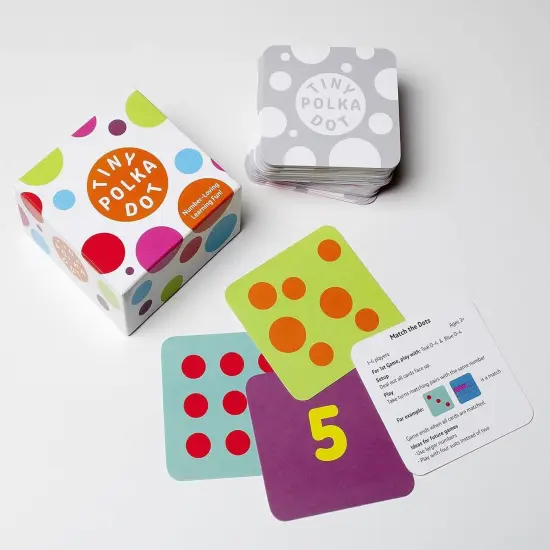 Math 4 Love Tiny Polka Dot Math Literacy Game {4}