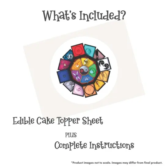 Miraculous: Tales of Ladybug & Cat Noir - Miracle Box Edible Cake Topper {7}