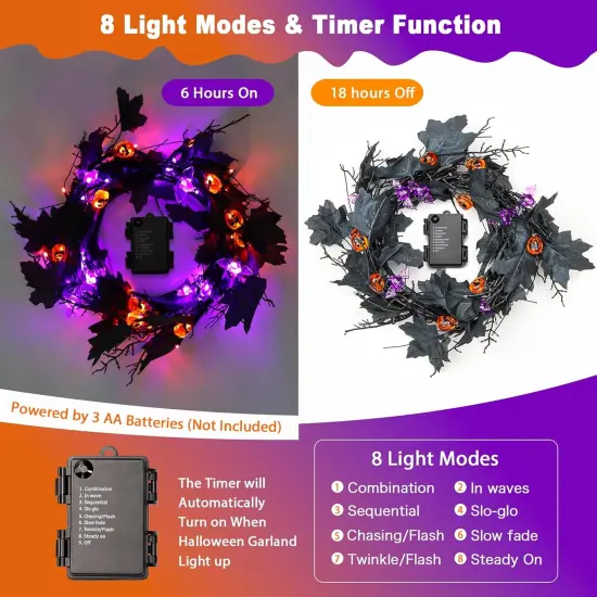 6FT 54 LED Willow Vine Twig Decor {2}