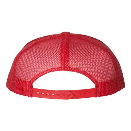 YP Classics&reg; Five-Panel Classic Trucker Cap Red {2}