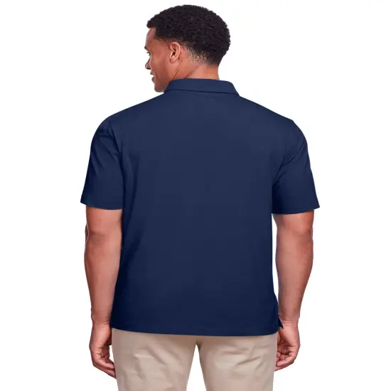 UltraClub&reg; Men's Lakeshore Stretch Cotton Performance Polo Jade {6}