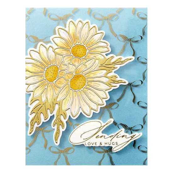 Spellbinders Etched Dies By Yana Smakula-Yana's Daisies {4}