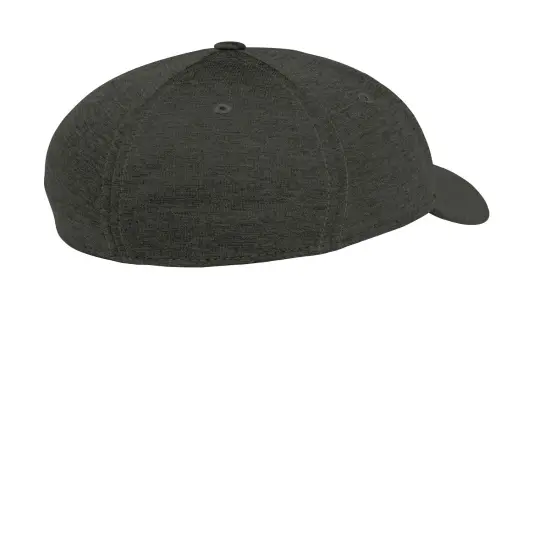New Era&reg; Stretch Fit Heathered Cap Black Shad Hth {2}