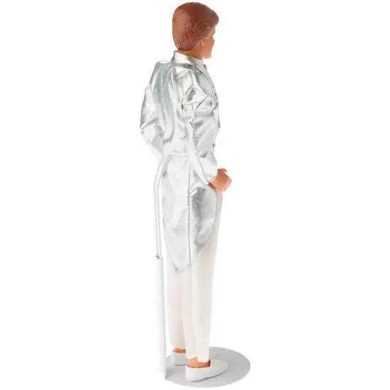 Plymor DSP-5175W White Adjustable Doll Stand, fits 10, 11, and 12 inch Dolls or Action Figures, Waist is 1.75" - 2.25" wide, 5" - 6" around {6}