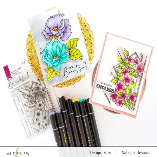 Nature's Views 24 Artist Alcohol Markers Bundle {6}