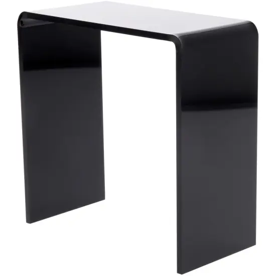 Plymor Black Acrylic Vertical Rectangular Display Riser, 7" H x 7" W x 3.5" D (1/4" thick) {2}
