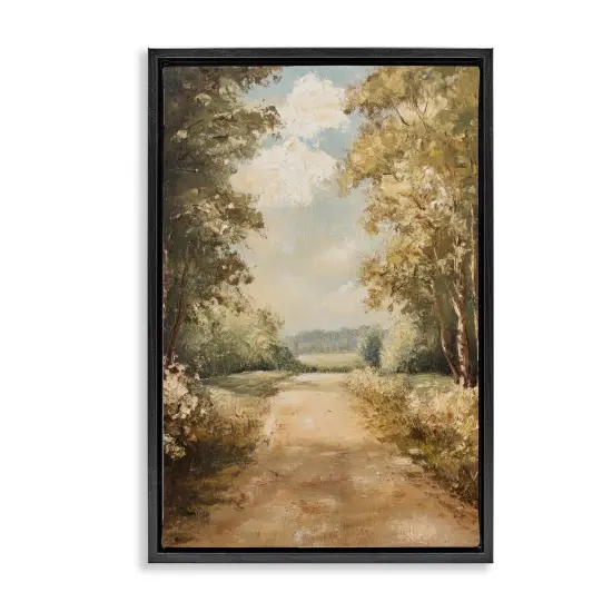 Stupell Industries Walk Through Country Forest Floating Frame Design by Petal Prints Design {1}