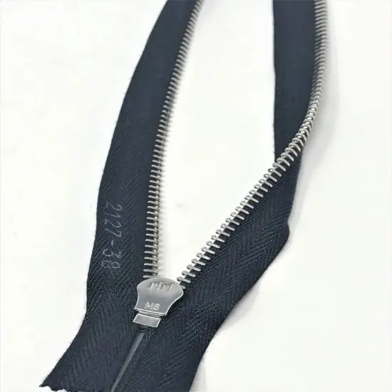 Zipper &ndash; Black 6MM 15" Non-Separating Closed Bottom for Purses, Bags, and Accessories and More {4}