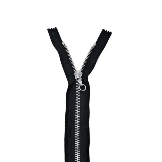 Black Riri Jacket Zipper Open Bottom, Separating 6MM 15 inches for Jackets, Coats, Outerwear, Sportswear, Leatherwork and More {2}