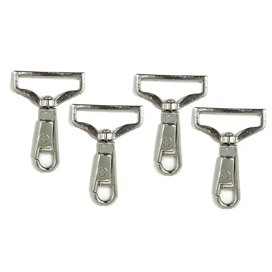 Swivel Hook Zinc Base 2.5 Inch with 1.5 Inch Loop {5}