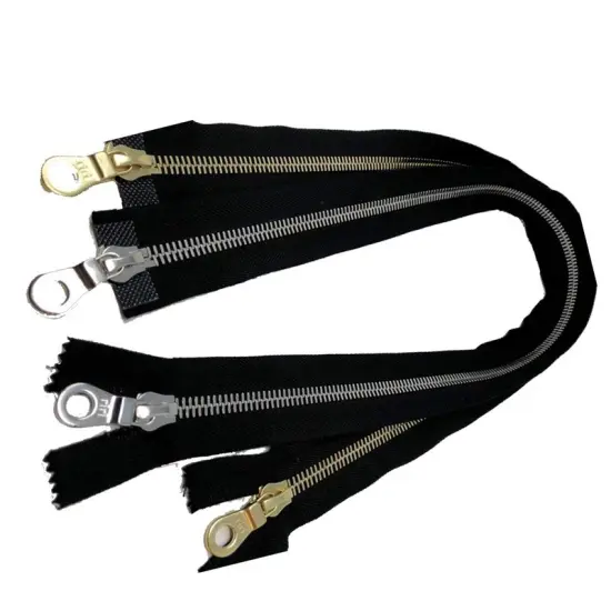 Black 27.5" 8MM Two-Way Separating Brass or Nickel {5}