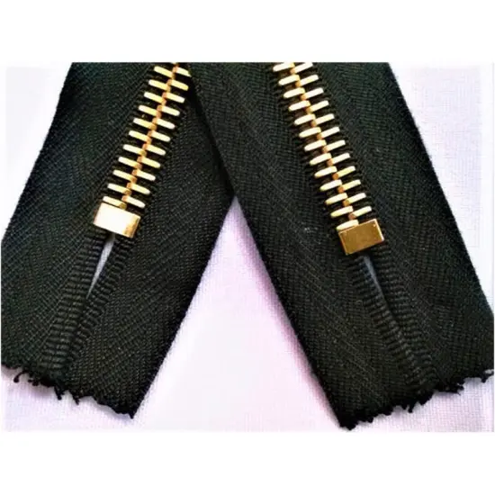 6MM One Way Separating Zipper &ndash; Multiple Tape & Teeth Color Options {3}